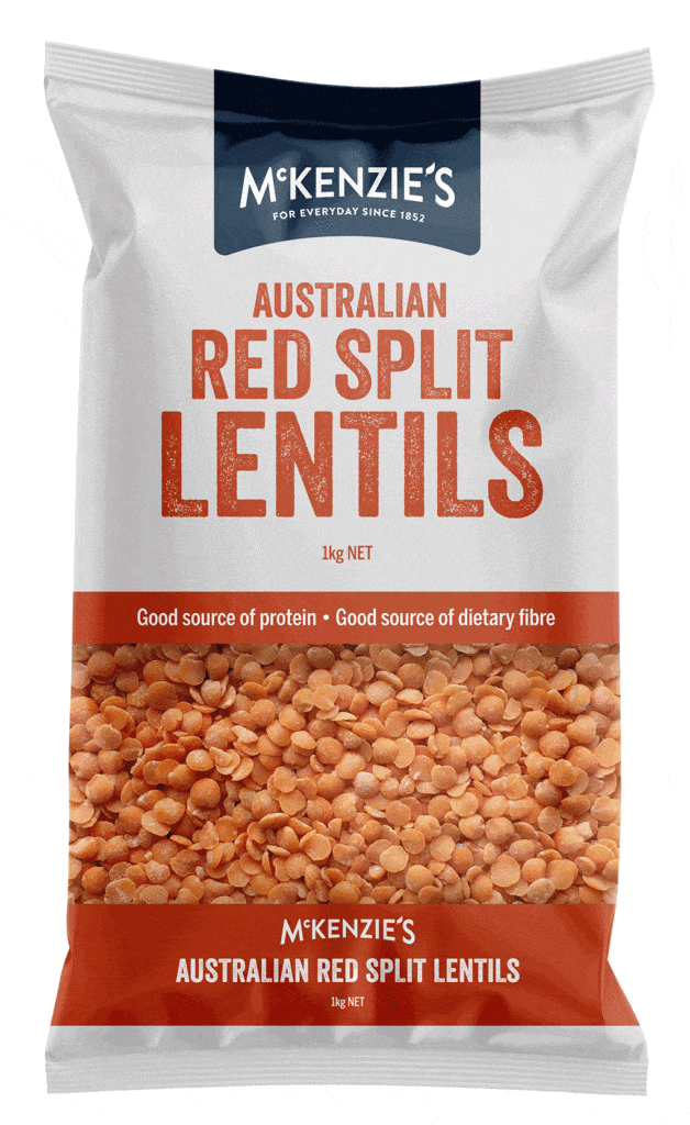 McKenzie's-Red-Split-Lentils-1kg-(Australian) - McKenzie's Foods