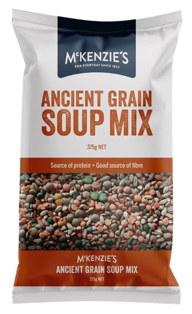 Mckenzies Ancient Grain Soup Mix 375g Mckenzies Foods