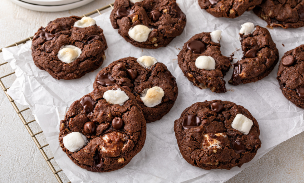 Recipe photo of Rocky Road Cookies