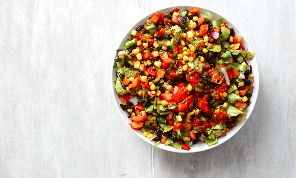 Recipe photo of Dense Three Bean Salad