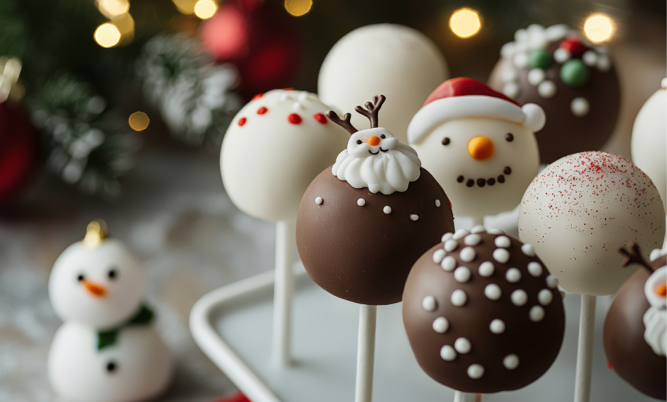 Recipe photo of Christmas Cake Pops