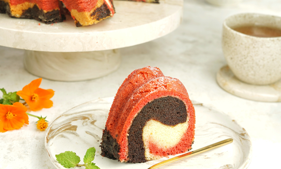 Recipe photo of Neapolitan Bundt Cake