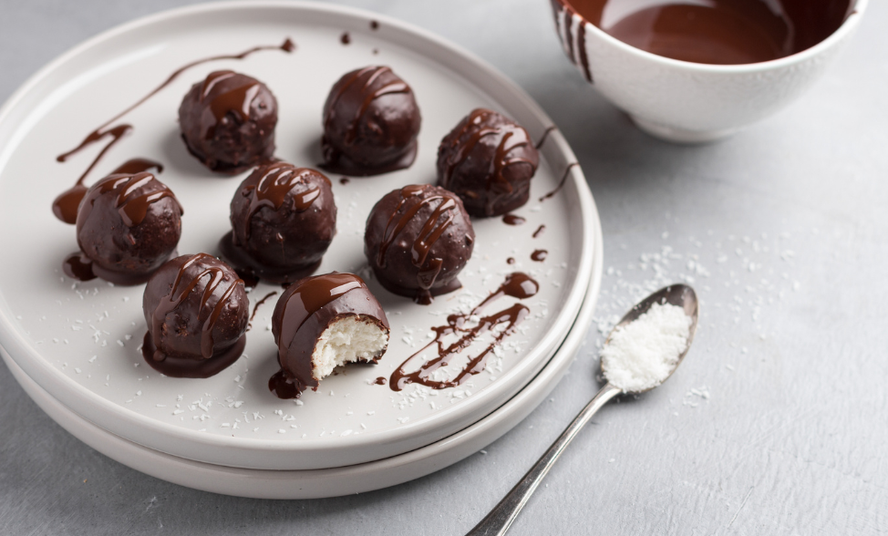 Recipe photo of Chocolate Coconut Bliss Balls