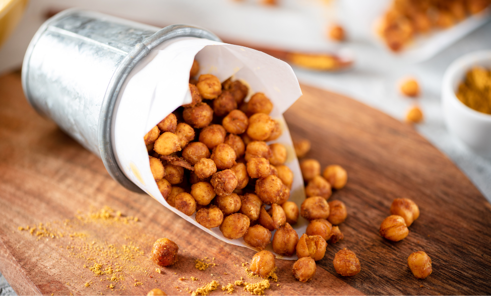 Recipe photo of Crispy Air Fryer Chickpeas